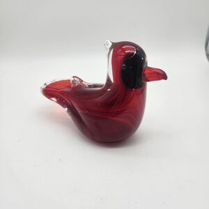DYNASTY GALLERY PAPER WEIGHT RED CARDINAL BIRD FIGURINE SCULPTURE